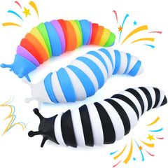Cevioce fidget slug front view for tactile stress relief