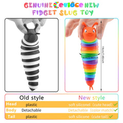 Cevioce fidget slug toy 3-pack offers versatile sensory options for kids and adults.