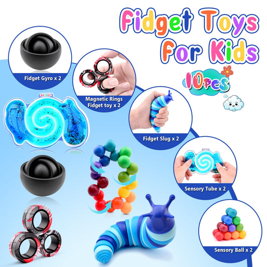 Cevioce fidget slug toy provides squishy, sensory-friendly fun for kids.