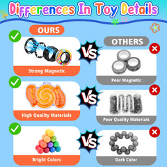 Cevioce fidget slug toy with squeezable texture for tactile engagement