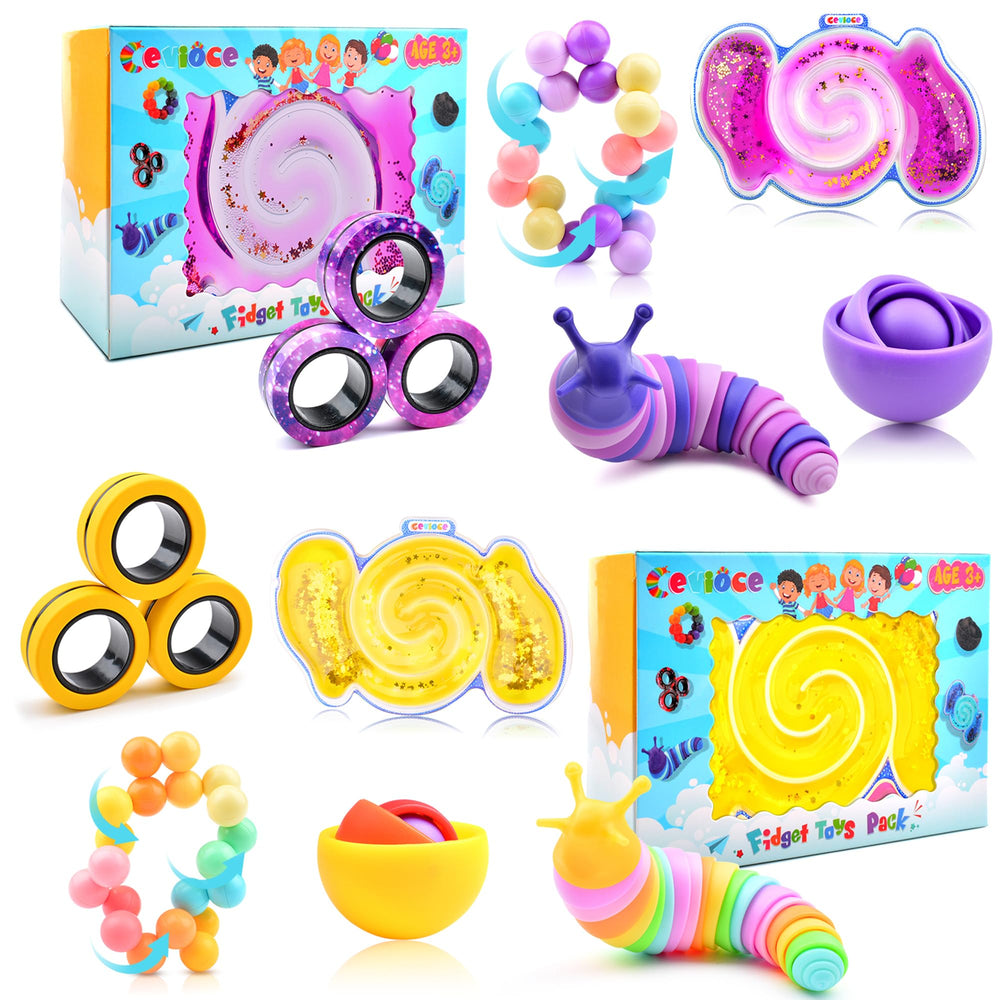 Cevioce gyro fidget toy for focus and calm during work or study.