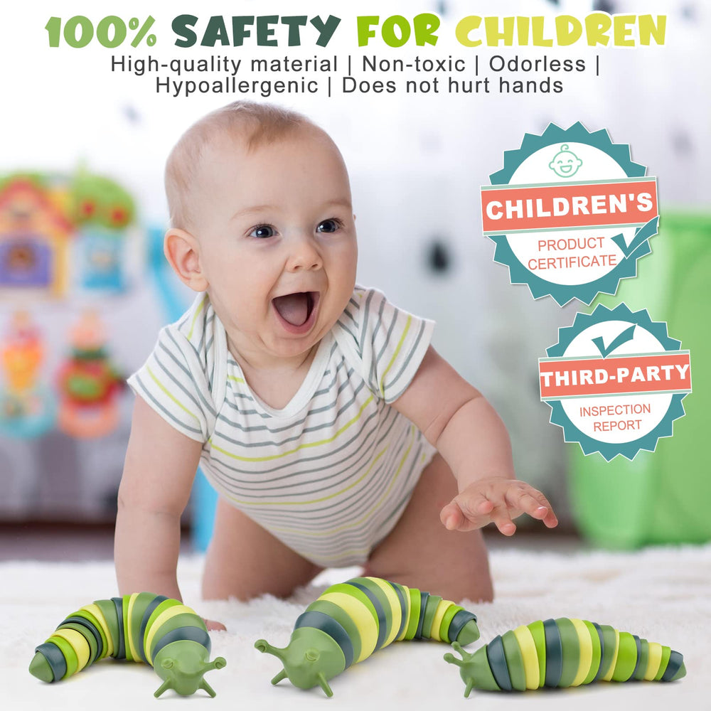 Cevioce Sensory Slug hand held for grip strengthening and focus