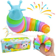 Cevioce Sensory Slug Toy close-up shows tactile detail for stress relief and focus.