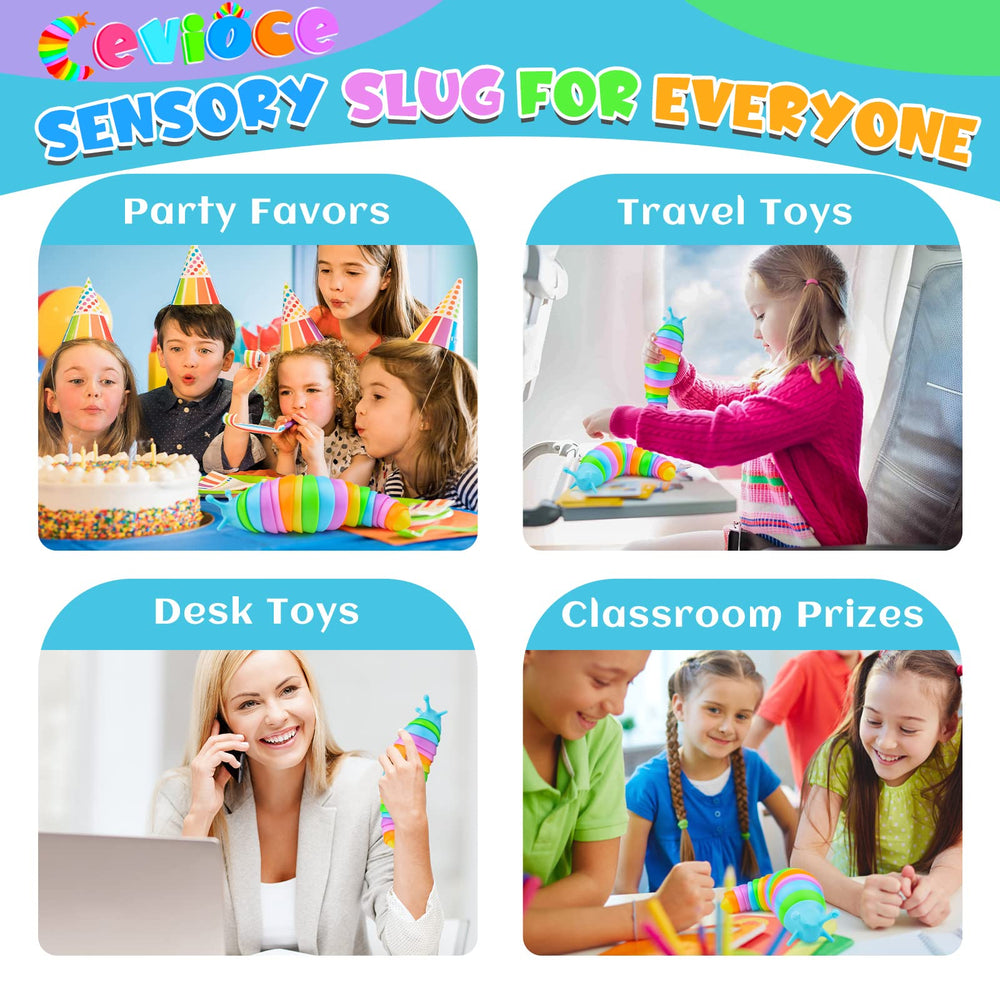 Cevioce Sensory Slug Toy office-use demonstrates discreet stress relief during work.