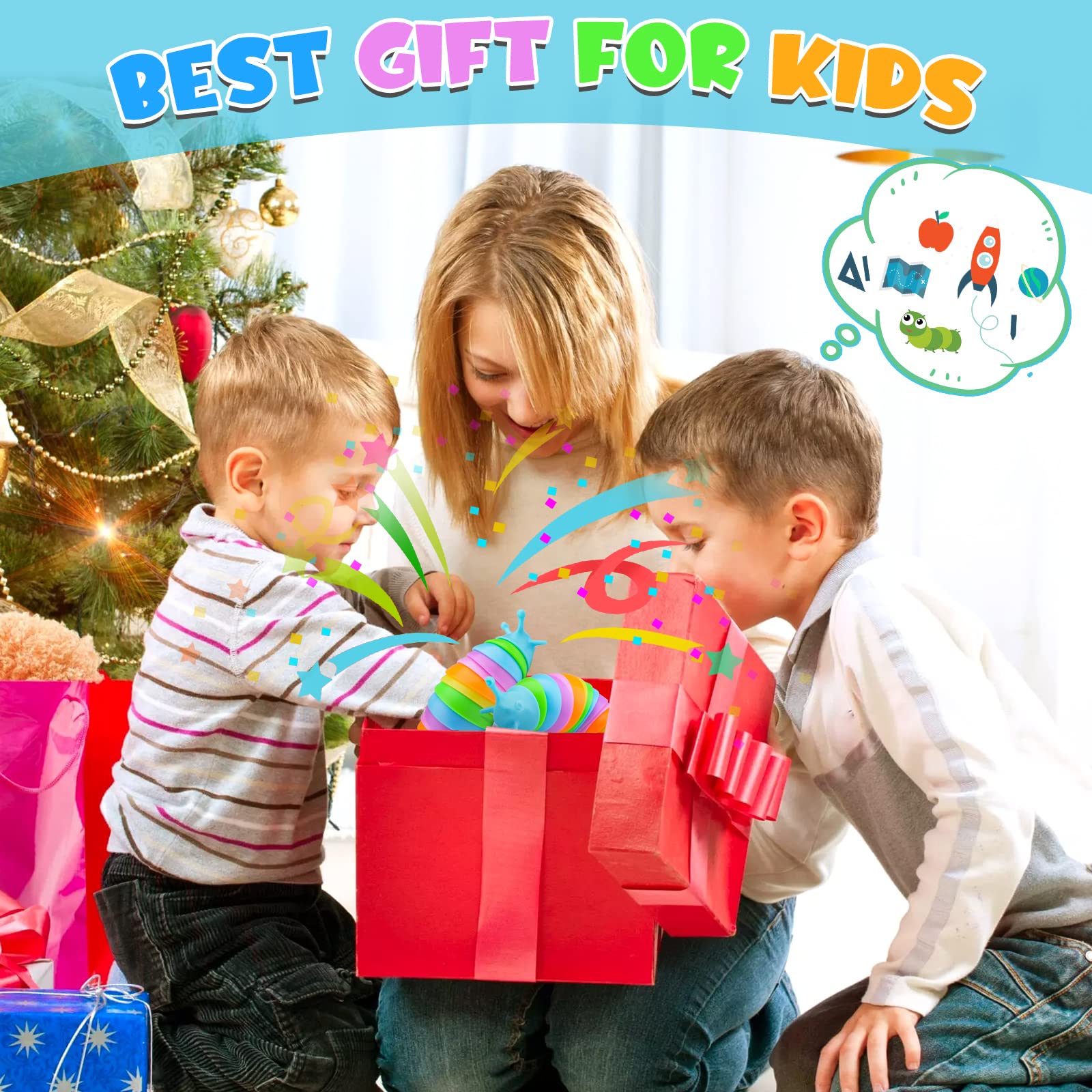 Cevioce Sensory Slug Toy party-gift offers a fun, engaging option for celebrations.