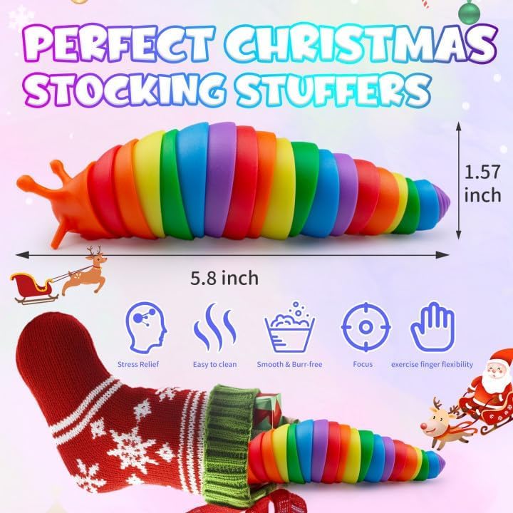 Cevioce slug toy shows bright spherical design with tactile appeal.