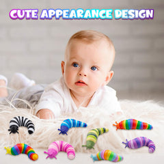 Cevioce slug compact portable toy for on-the-go sensory play.