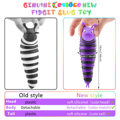 Cevioce slug toy silicone tip bite-friendly for safe tactile exploration.