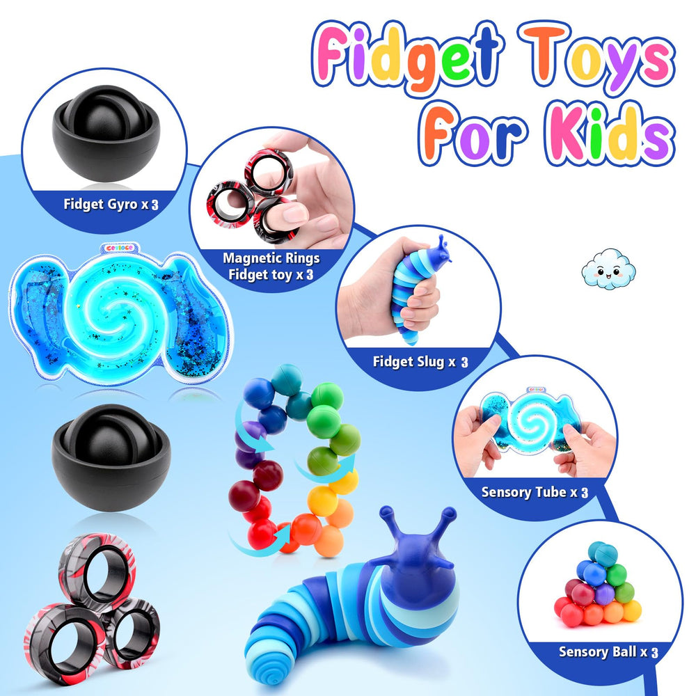 Cevioce slug toy with squishy texture for sensory play and calm