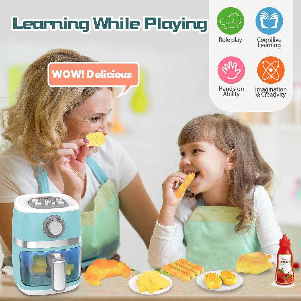 Cewuky color-changing food enhances engagement during pretend meals