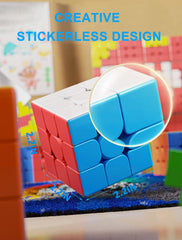 CFMOUR Speed Cube 3x3x3 anti-pop technology for stable turns.