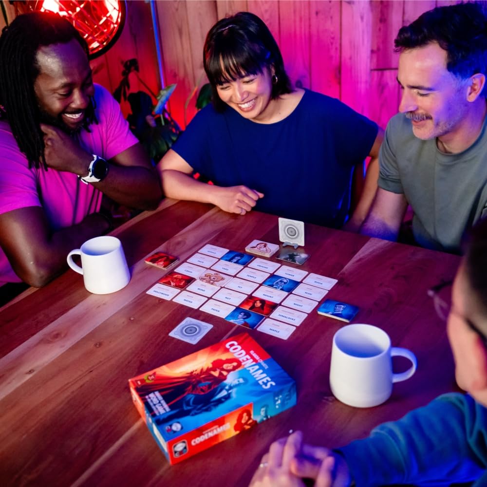 CGE Codenames assassin card signals high-stakes moments and careful decision-making.