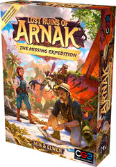 CGE Lost Ruins of Arnak Missing Expedition expedition leaders offer unique powers for two-player games.