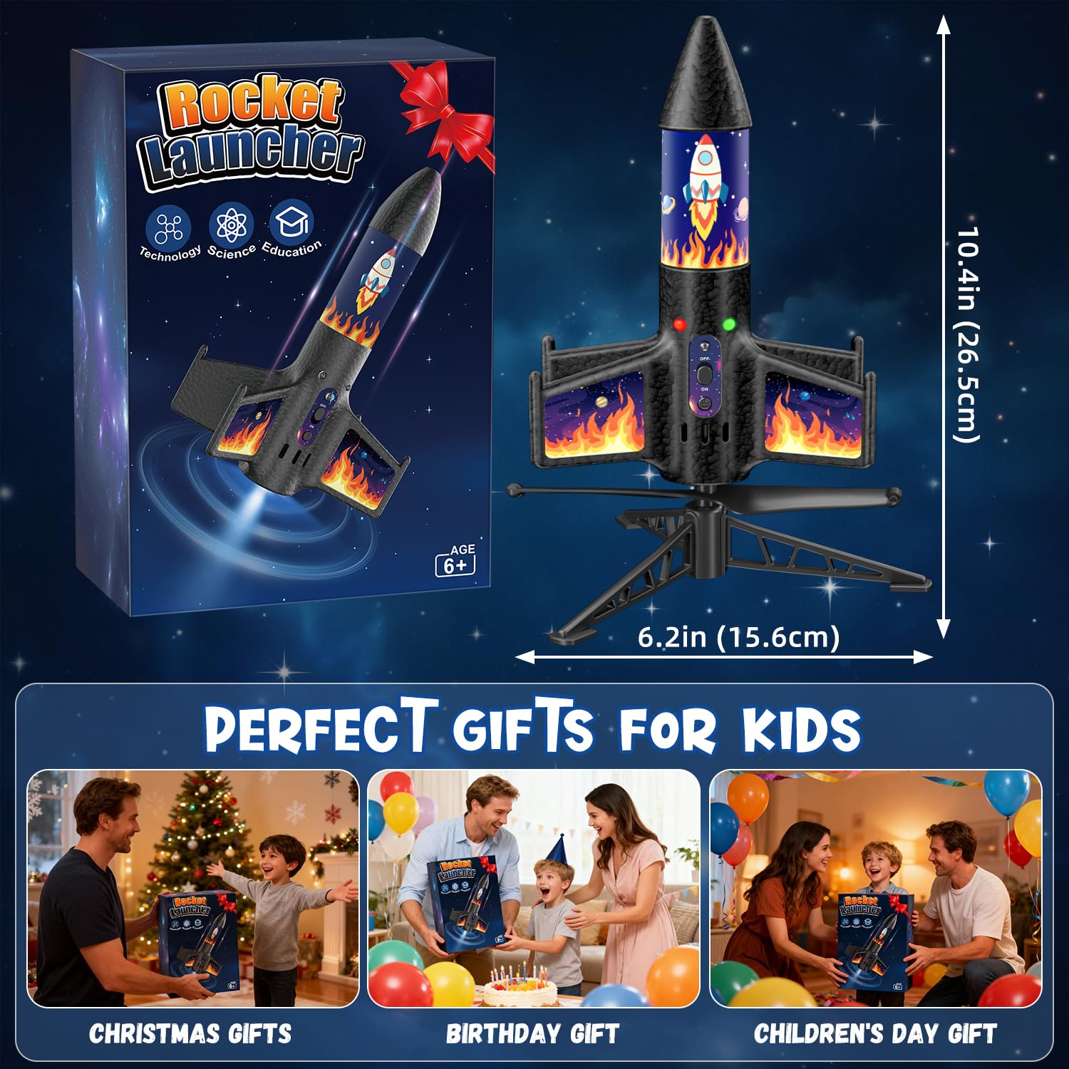 CGGSNDF rocket launcher in gift-ready packaging