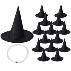 CGIYYAR 15-piece witch hats set ideal for versatile Halloween decor.