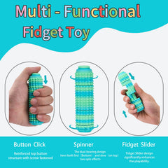 CGXRDK Little Ouchies dual-bearing spinner delivers smooth spins.