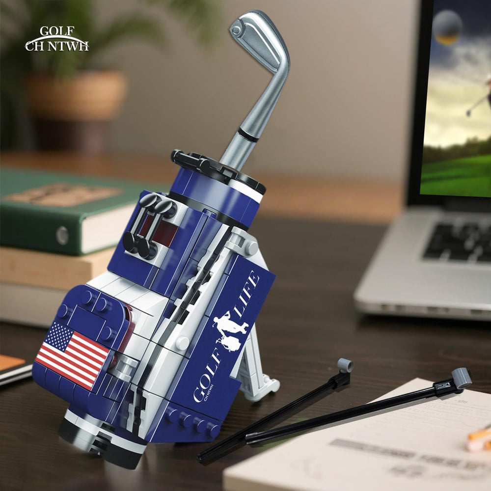 CH NTWH American flag detail adds patriotic flair to the golf display