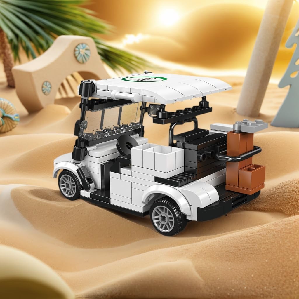 CH NTWH movable tires enable dynamic rolling action on the golf cart model