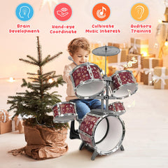 CHADRIGIVS red center drum 2 offering versatile percussion for kids