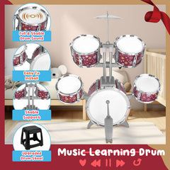 CHADRIGIVS red snare drum 1 aiding snappy hand movements