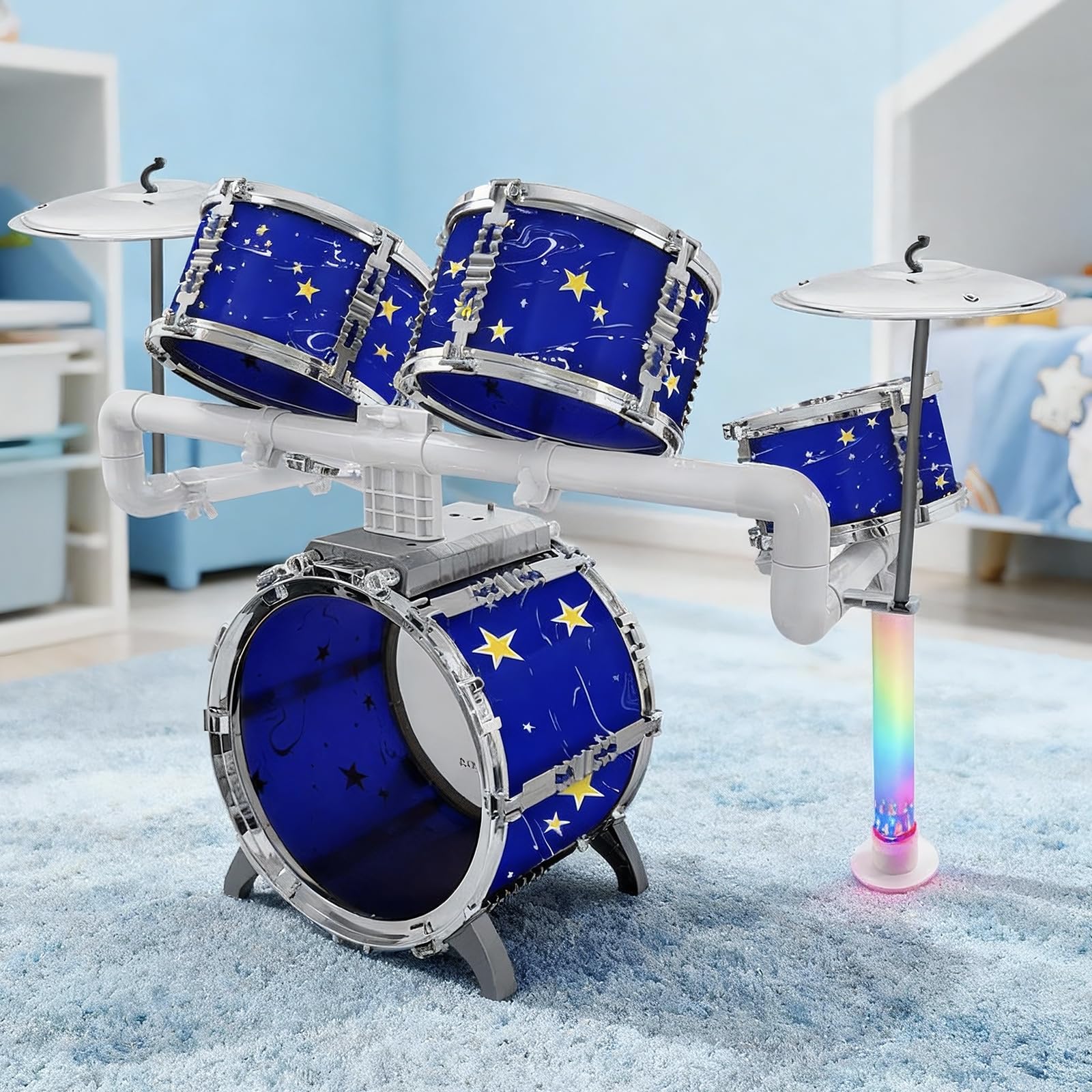 CHADRIGIVS sturdy drumsticks keep pace with kids’ playful rhythms