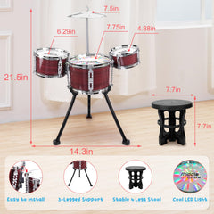 CHADRIGIVS toddler-stool provides comfy seating for longer practice.