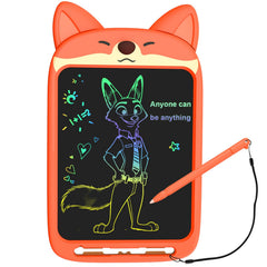 CHAFEGY Fox LCD Doodle Tablet front view shows kid-friendly design for creative drawing.