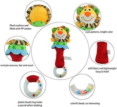 CHAFIN Plastic-ring teether rattle supports teething and grasping.