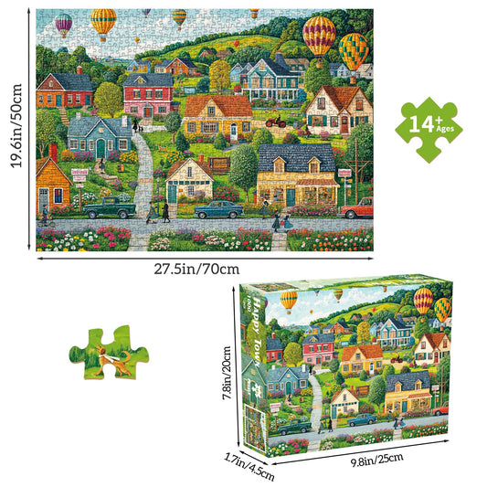 Chalzidar elves and treehouses scene invites imagination and cooperative play.