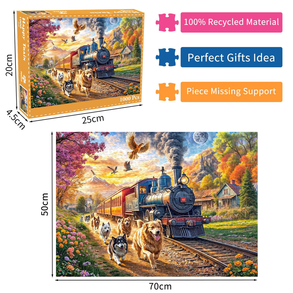 Chalzidar puzzle back-letter guide helps sort pieces for faster assembly