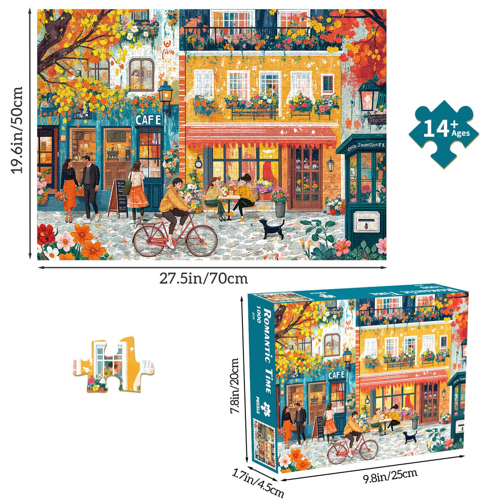 Chalzidar interlocking pieces ensure a snug fit for adult puzzling.