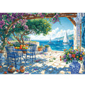 Chalzidar Summer Coast 1000-piece puzzle for calm, focused assembly.