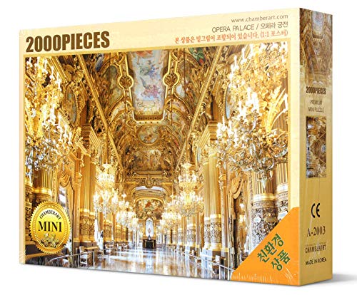 CHAMBERART Opera Grand Foyer puzzle assembly with precise interlocks for a snug fit