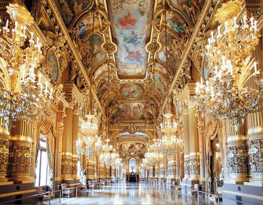CHAMBERART Opera Grand Foyer puzzle cover for a premium visual challenge