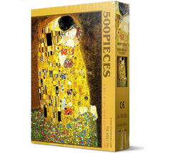 CHAMBERART The Kiss puzzle includes a high-definition poster for reference.