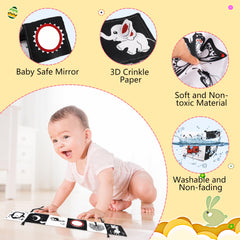 Chambom elephant-ear textures add tactile exploration during playtime.