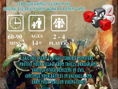 Champions of Midgard dice battle showcases tense Viking combat