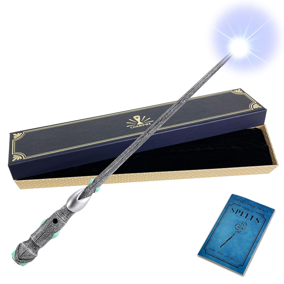 ChampWe Light Up Wand blade glows to brighten nighttime play