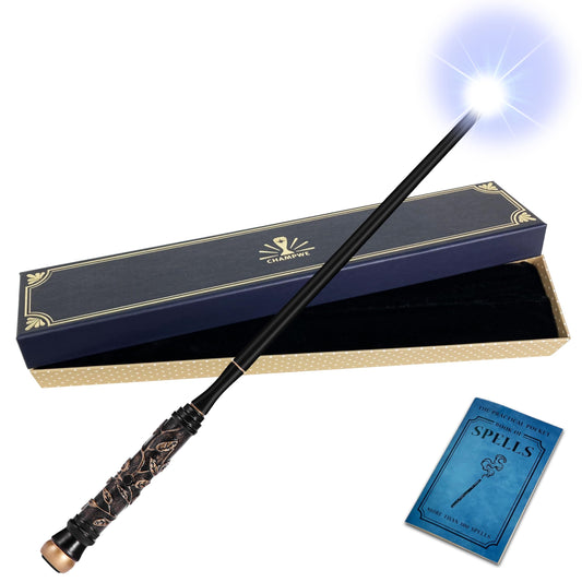ChampWe light-up wand with forest foliage detail for magical nighttime play