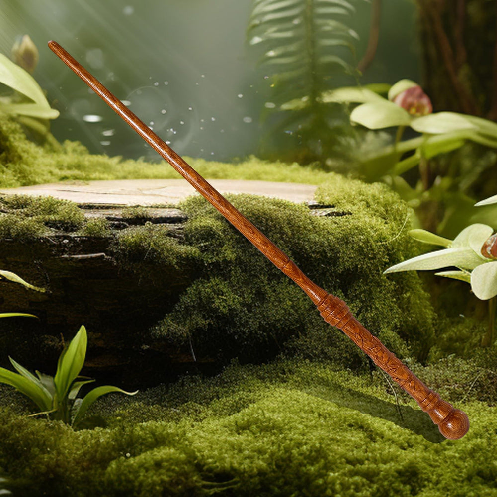 ChampWe wooden wand foliage rich texture and color variations