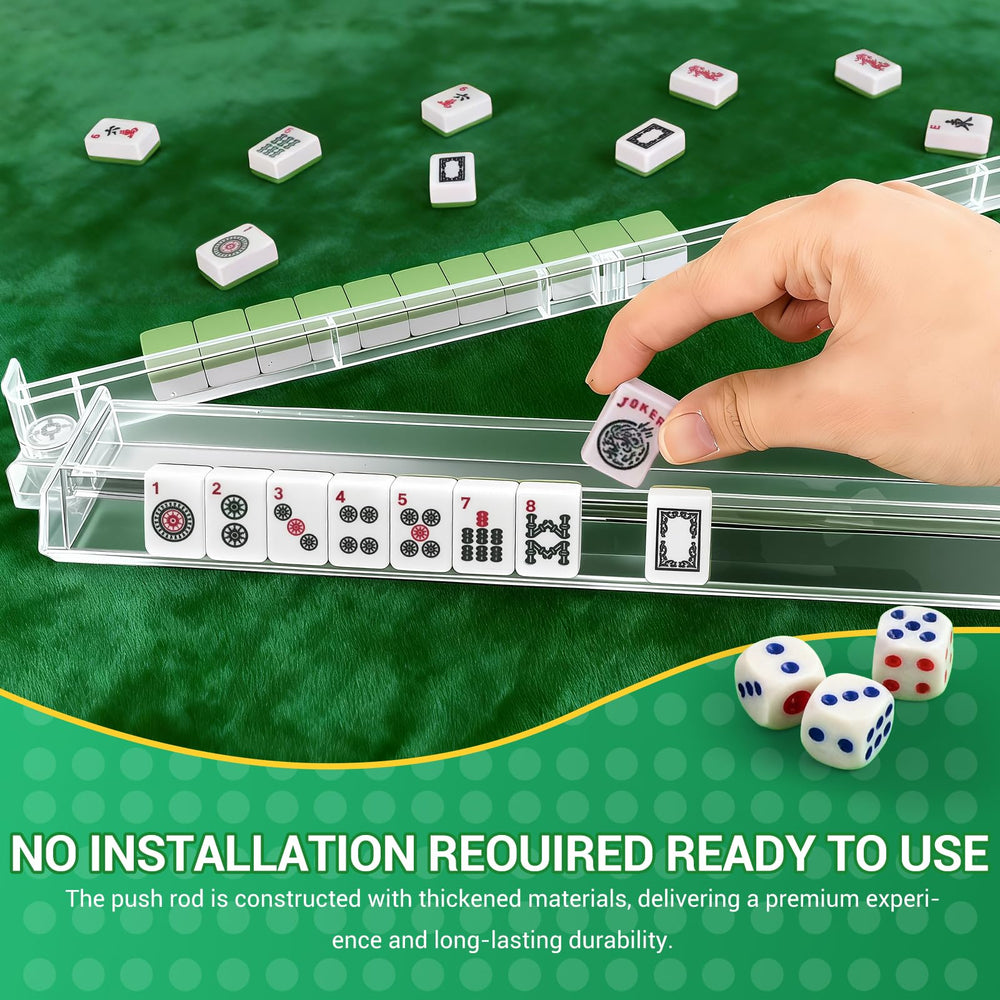 ChamThingzeal storage bag keeps racks and dice organized.