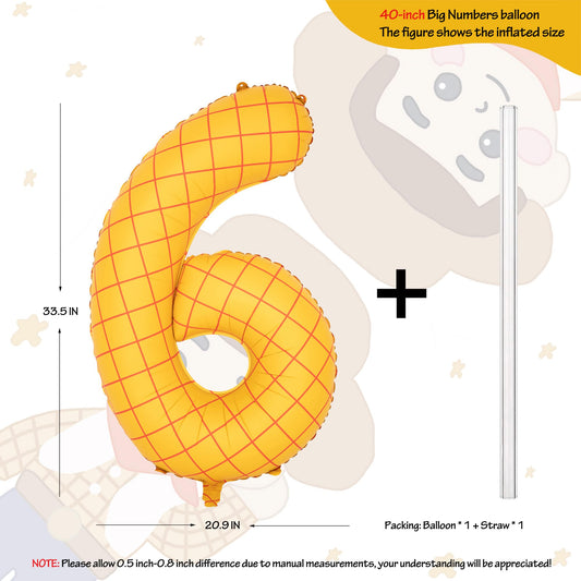 Changzhong yellow number balloon with self-sealing valve for easy setup.