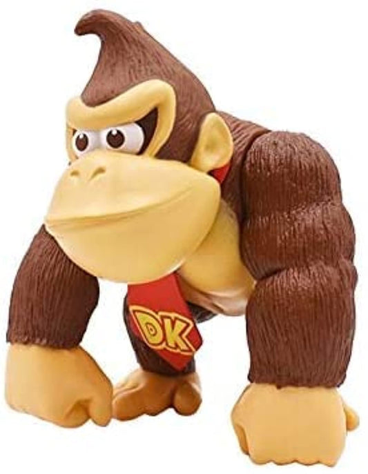 Character Options Donkey Kong 6-inch action figure, ideal for shelf displays and storytelling.