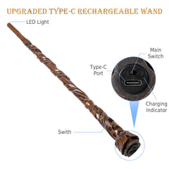 CharmFields Blossom Wand Type-C charging enables quick recharging.