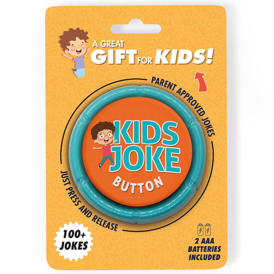 Charlie's Treasures Kids Joke Button setup ready to spark family laughs
