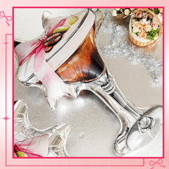 Charnoel bow details elevate wedding and bridal shower decor.