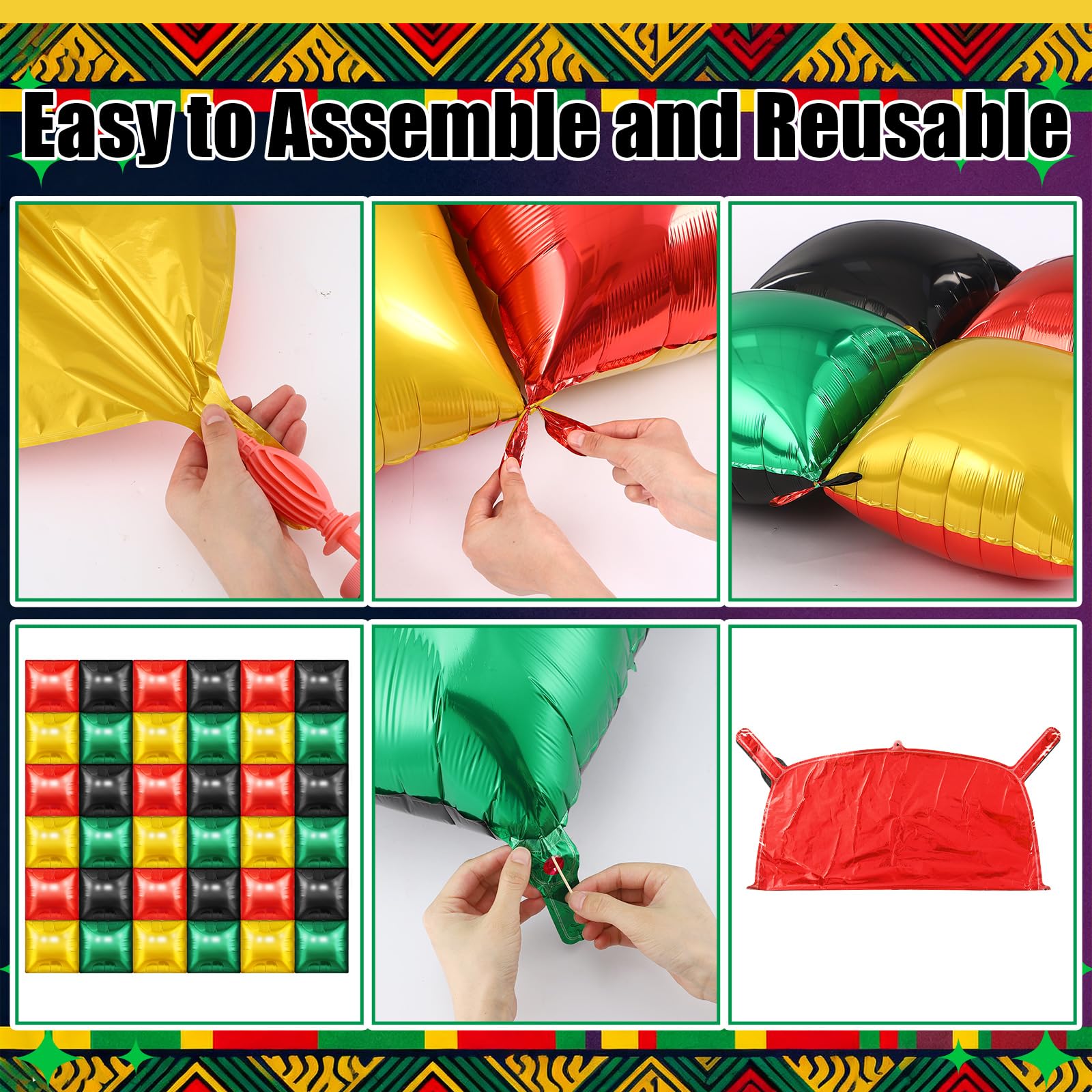 Easy DIY setup to assemble a photo-friendly balloon wall with Charnoel.