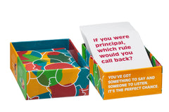 CHATTER CHANCE School prompts support social skills in therapy and classroom settings.