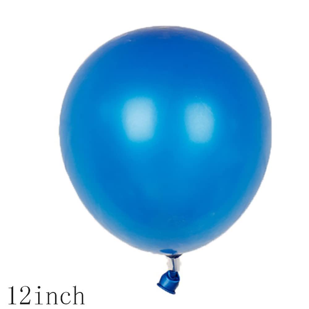 Chaungfu blue confetti balloon, 12-inch accent for party photos