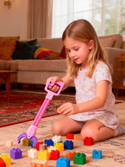Chazcool Claw Grabber Toy, a child holding it during play.